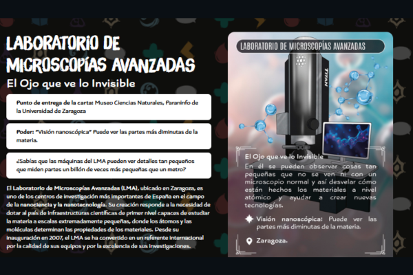 El LMA se convierte en cromo en la nueva campaña divulgativa de Aragón